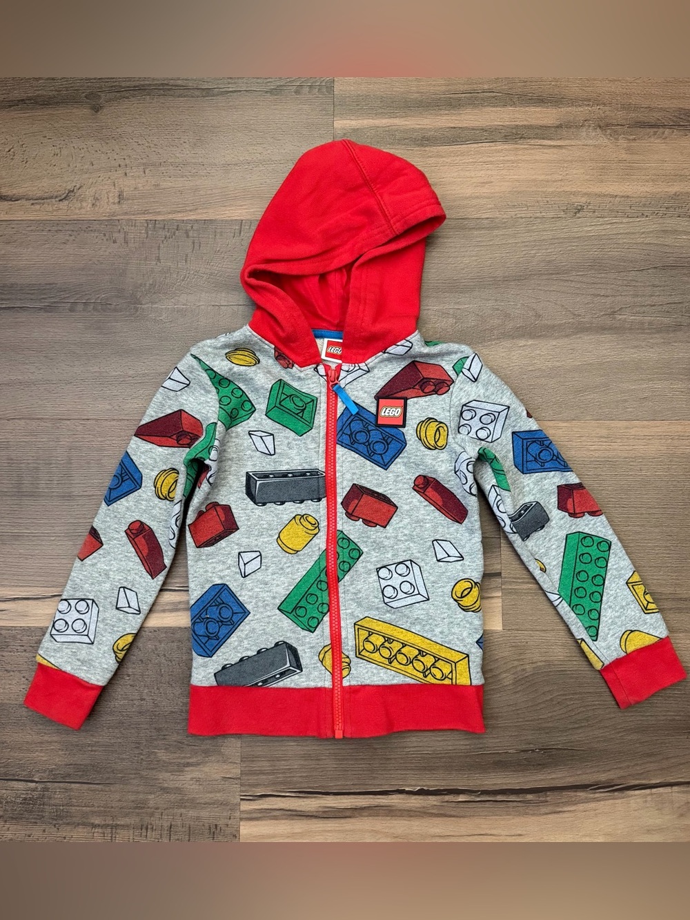 Lego Toddler Lego Block AOP Zip Hoodie - Size 4 XS